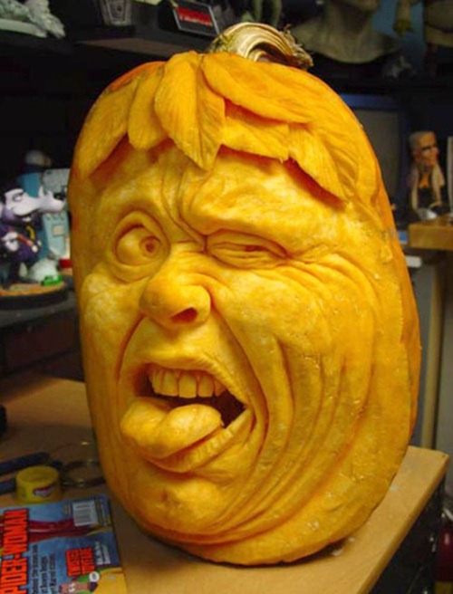 Incredible Pumpkin Carvings by Ray Villafane | Amusing Planet